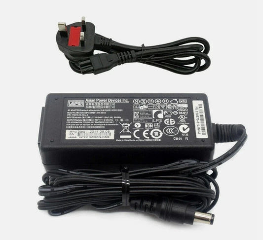Genuine APD Power supply AC Adapter charger DA-30E12 19V 2.5A 5.5 X 1.7mm