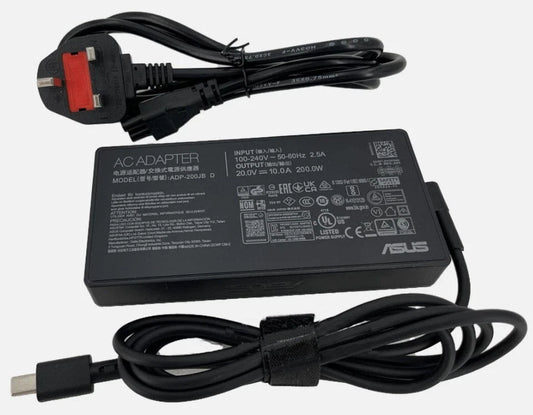 ASUS 20V 200W A20-200P1A AC Adapter + Power Supply