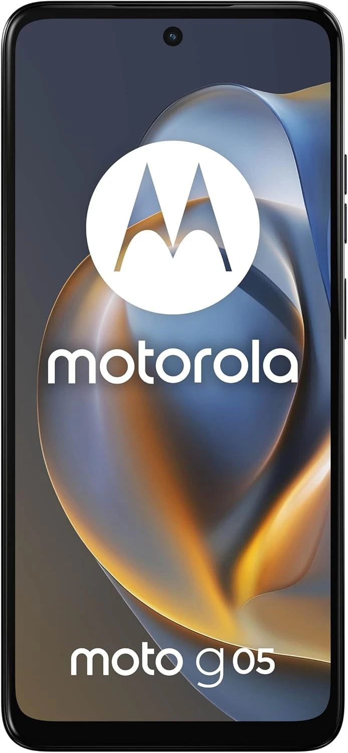 Motorola Moto G05 - 64GB, 4GB RAM, 6.67" - Denim Blue + NEW HS-M905BT Earphones