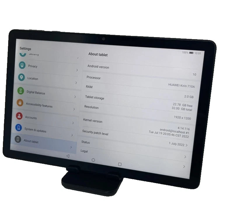 Huawei MatePad 9.7" 32GB Wi-Fi Blue Android Tablet Read + Bag
