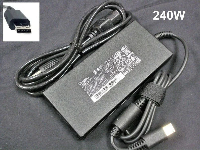 MSI /Chicony 20V-6A AC/DC Adapter Gaming Laptop Charger Cyborg 14 A240A007P