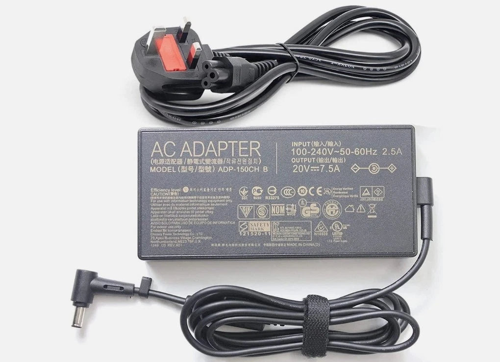 150W 20V 7.5A Original Charger Compatible for ASUS Pin : 4.5mm *3.0mm