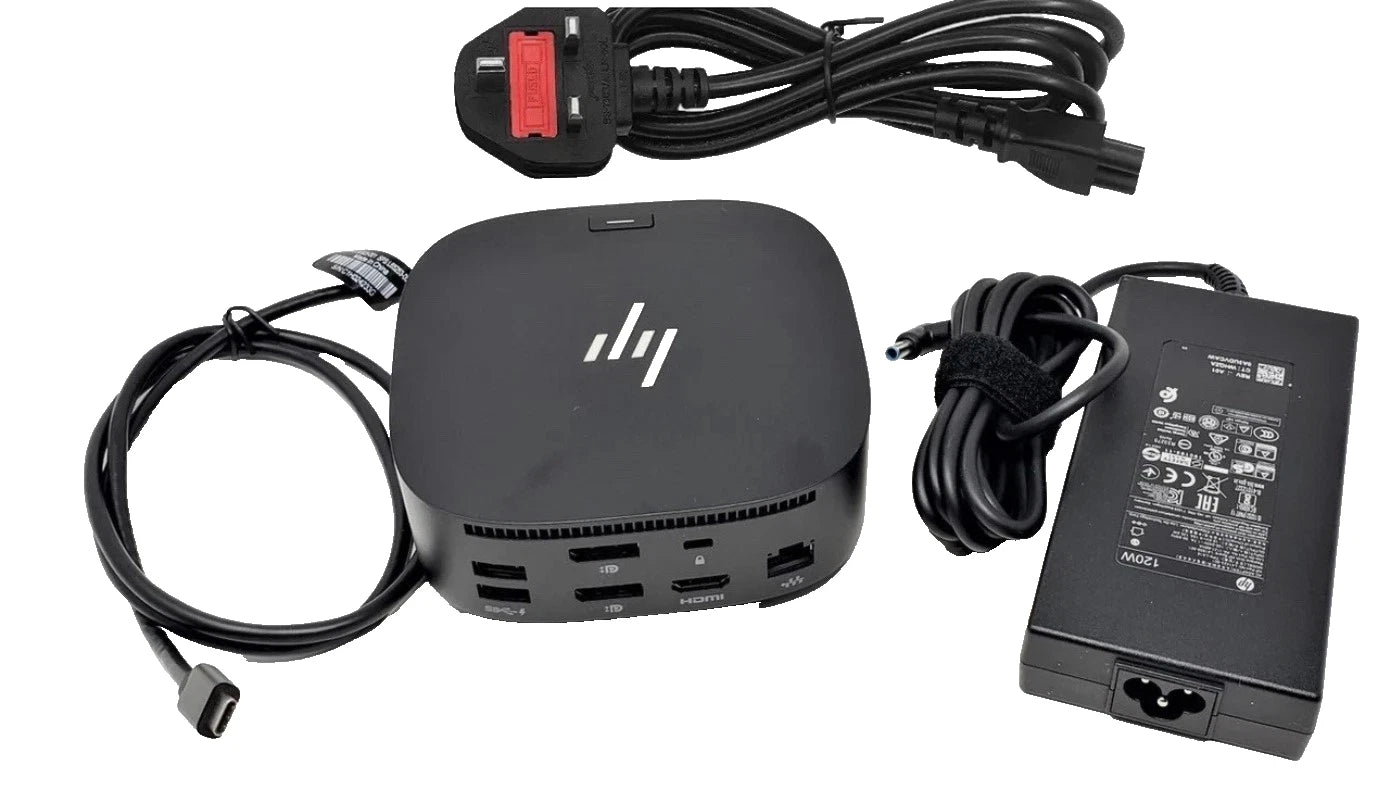 HP G2 Docking Station (USB-C) with 120watt Power Supply