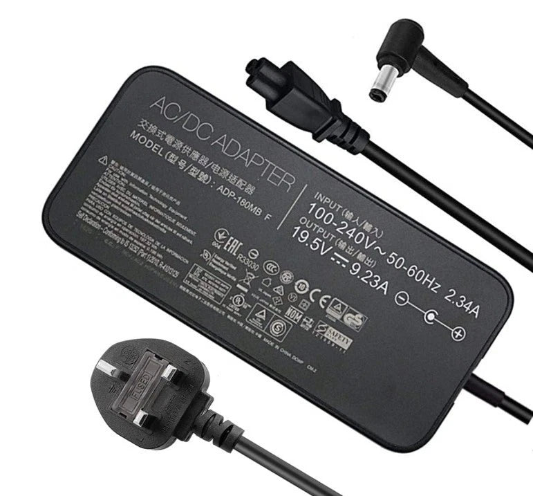Asus AC Adapter Power Supply 19.5V 9.23A 180W ADP-180MB F FA180PM111 5.5mm