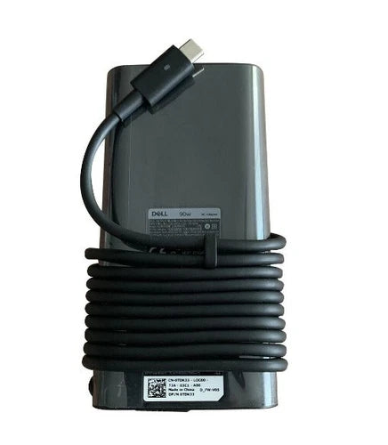 Share Genuine Original DELL Charger Type-C Power Supply AC Adapter 90W (With USB Port)