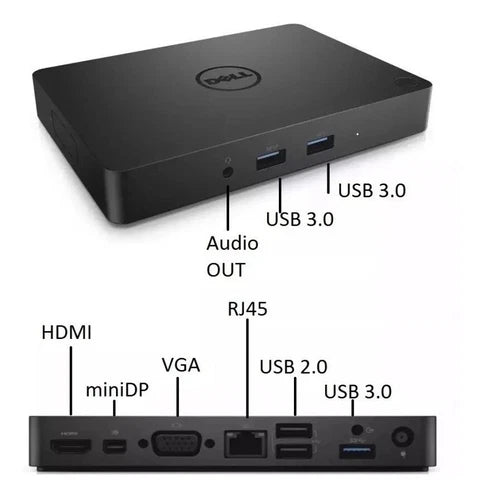Dell K17A001 USB-C Docking Station Dock with UK 180W Charger